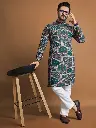 Premium Soft Cotton Foil Print kurta