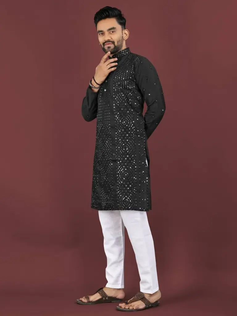 Sequance Embrodery kurta