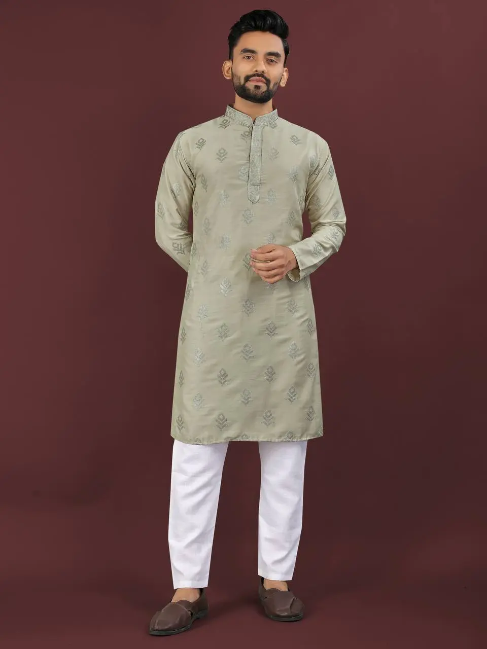 Sequance Embrodery kurta