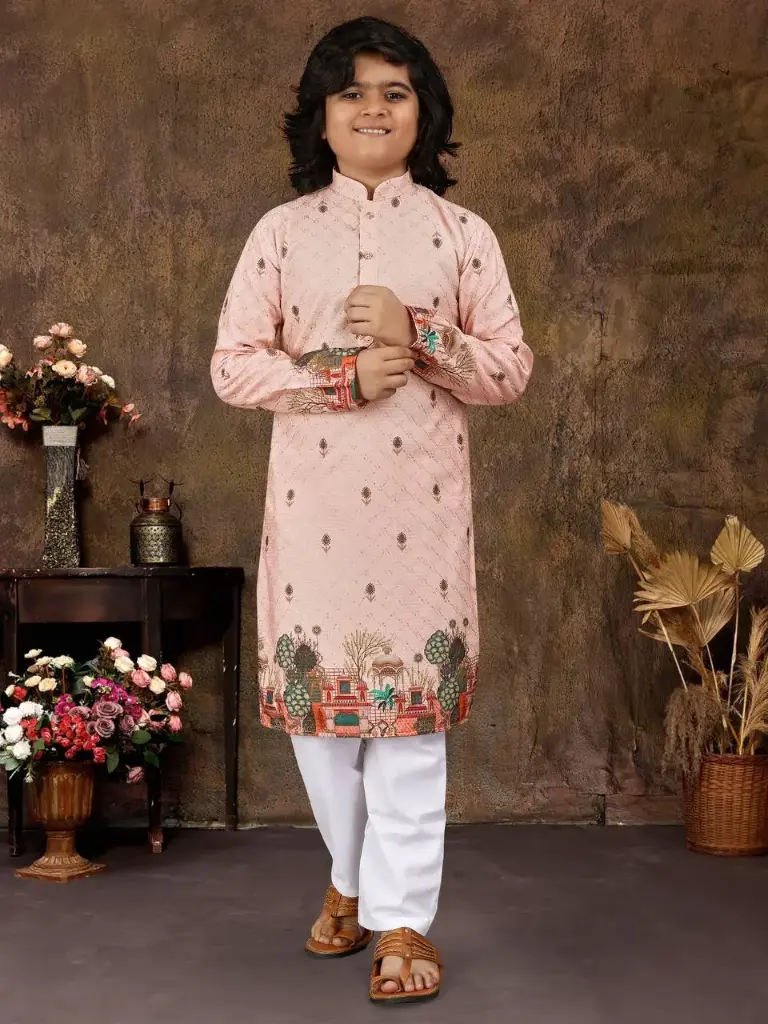 Daman Kids Kurta Set
