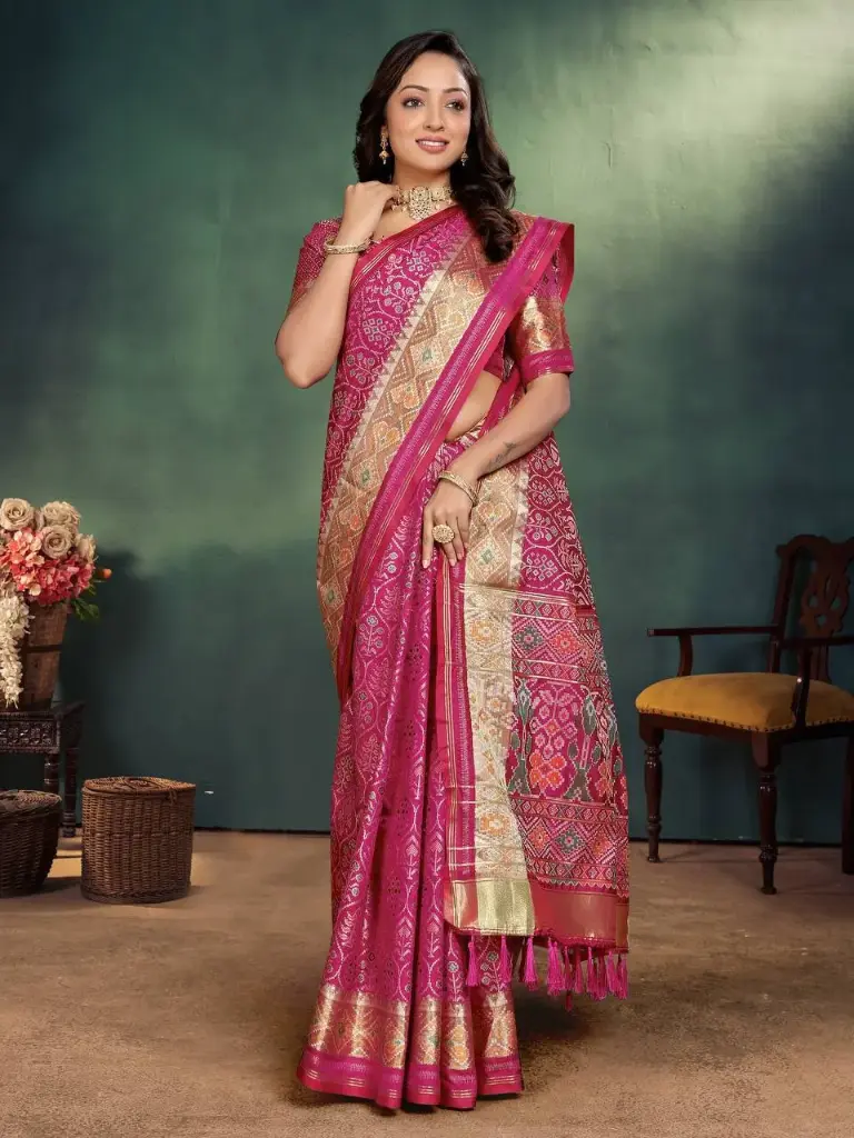 Jacquard Weaving Silk Saree