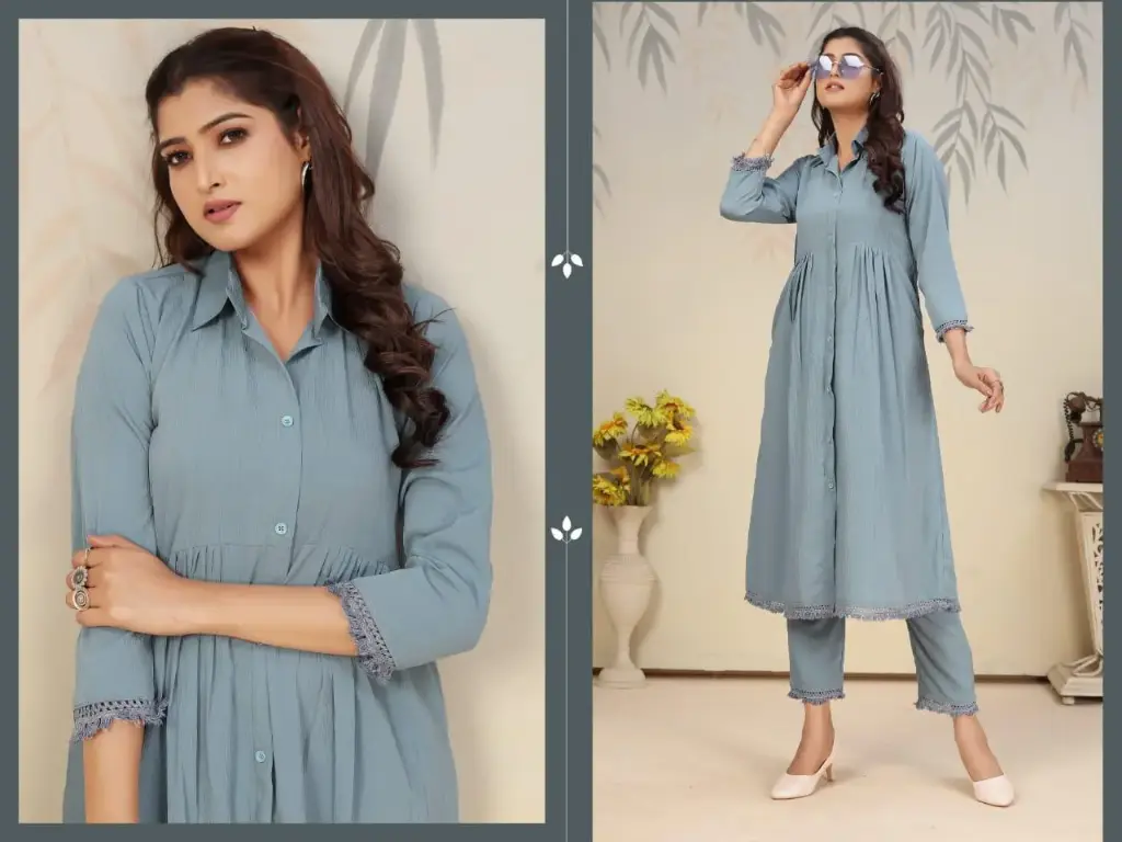 Rinkal Cotton Kurti with Pant