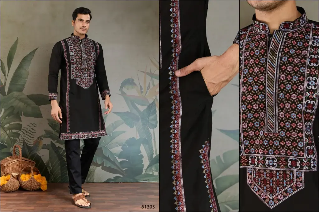 New Exclusive Festival Embroidered Men’s Kurta Collection