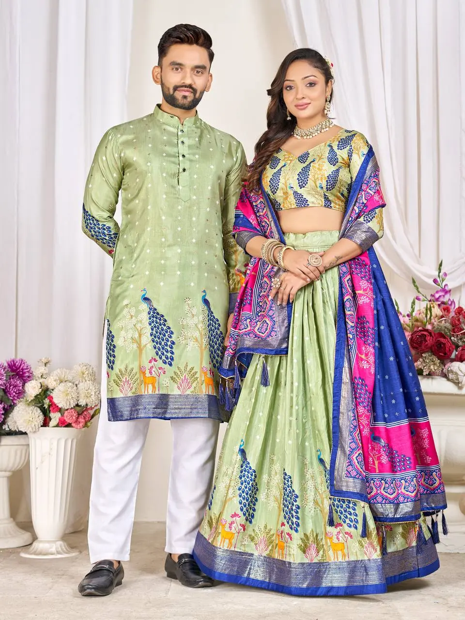 Patola Print Traditional Chaniya Choli Set