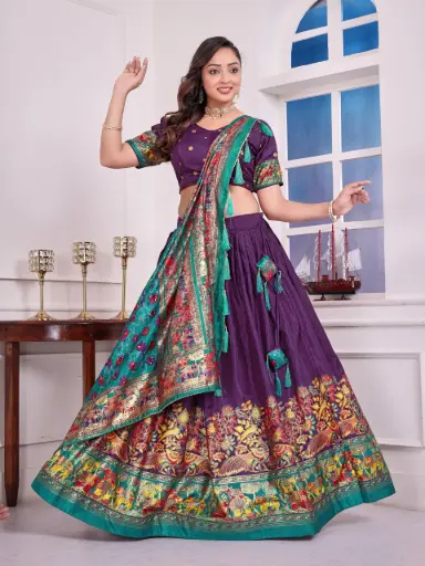 Patola Print Traditional Chaniya Choli Set